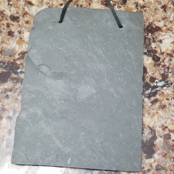 Slate Cat Hanging 5x7 - Picture 3 of 3